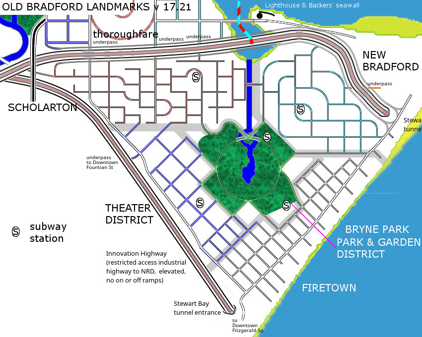 Old Bradford Map